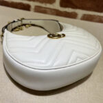 Gucci GG Marmont A mini bag in the shape of a half-moon